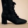 Chandelier Boots In Black -King Louie Shop 244994 Banned 48062 Boots Black Velvet 08112023 404W category