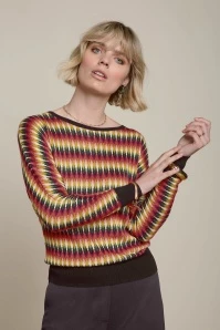 King Louie Celina Valentina Top In Black