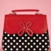 Noelle Handbag In Red -King Louie Shop 245016 Banned 48095 Handbag Black Spots Red 08112023 403W category