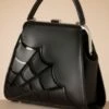 Twilight Time Handbag In Black -King Louie Shop 245023 Banned 48108 Handbag Black Spiderweb 08112023 405W category