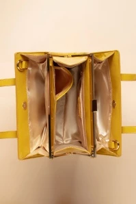 Sherry Lady Handbag In Mustard 6 Sherry Lady Handbag In Mustard - Image 4