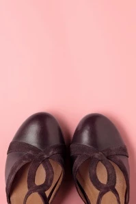 Fiorello T-Strap Pumps In Wine 5 Fiorello T-Strap Pumps In Wine - Image 3