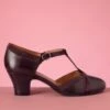 Fiorello T-Strap Pumps In Wine -King Louie Shop 245098 Miz Mooz 47875 Heels Strap Fiorello Wine Red 08112023 403W category