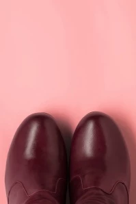 Swoon Boots In Bordeaux 6 Swoon Boots In Bordeaux - Image 4