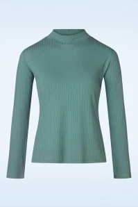 Stay The Day Turtleneck In Arctic Blue 3 Stay The Day Turtleneck In Arctic Blue