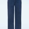 Colette Trousers In Blue -King Louie Shop 245175 Mademoiselle Yeye 47070 Trousers Colette Jeans Blue 230503 404W category