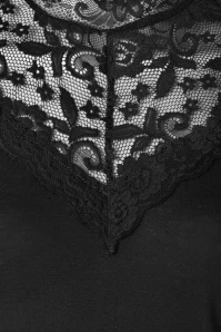 Soraya Lace Top In Black 5 Soraya Lace Top In Black - Image 3