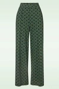 Feel Fress Palazzo Trousers In Flowpow