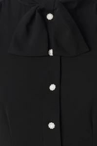 Bunny Mia Blouse In Black 5 Bunny Mia Blouse In Black - Image 3