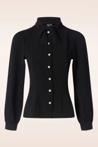 Bunny Mia Blouse In Black