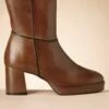 Pansey Booties In Brandy 1 Pansey Booties In Brandy -King Louie Shop 245299 MizMooz 47878 Shoes Pansey TV Brandy Brown 20230707 403W category