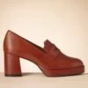 Penni Loafer Style Pumps In Brick -King Louie Shop 245326 MizMooz 47879 Shoes Penni TV Brick 20230707 407W category
