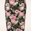 Pink Bloom Pencil Skirt In Pink -King Louie Shop 245332 banned 47484 skirt Pink Bloom Pencil 20230502 0501W category