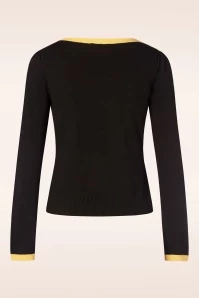 Star Strike Jumper In Black And Yellow 5 Star Strike Jumper In Black And Yellow - Image 3