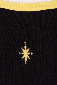 Star Strike Jumper In Black And Yellow 6 Star Strike Jumper In Black And Yellow - Image 4