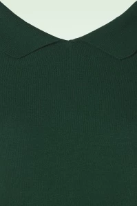 Sweet Scallop Jumper In Green 5 Sweet Scallop Jumper In Green - Image 3