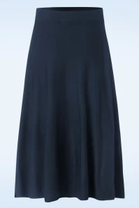 Knit Dream Skirt In Navy