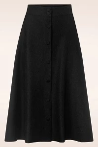 Book Worm Skirt In Black