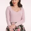 Sweetheart Top In Pink -King Louie Shop 245423 Banned 47490 Top Sweetheart Pink 020L category