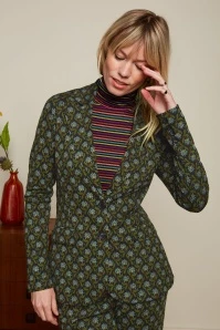 King Louie Bianca Miller Blazer In Posey Green 3 King Louie Bianca Miller Blazer In Posey Green