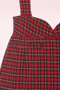 Holiday Candy Pencil Skirt In Red 5 Holiday Candy Pencil Skirt In Red - Image 3