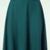 Book Club Swing Skirt In Teal -King Louie Shop 245549 Banned 47412 Skirt Swing Teal 08142023 402W category
