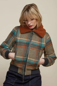 King Louie Arizona Fitz Check Jacket In Black 3 King Louie Arizona Fitz Check Jacket In Black