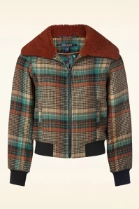 King Louie Arizona Fitz Check Jacket In Black 4 King Louie Arizona Fitz Check Jacket In Black - Image 2