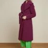 King Louie Mary Murphy Coat In Beaujolais Red -King Louie Shop 245577 King Louie 46907 Coat Mary Murphy Beaujolais Red 020L category