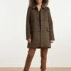 Penny Coat In Black And Brown -King Louie Shop 245701 Smashed Lemon 47799 Coat Long Brown Black 020L copy category