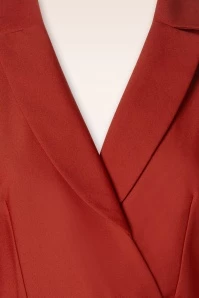 Dorothy Swing Dress In Brick 7 Dorothy Swing Dress In Brick - Image 5