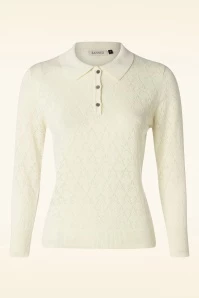 Stars Above Jumper In Off White