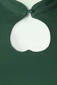 Tear Drop Top In Green 5 Tear Drop Top In Green - Image 3