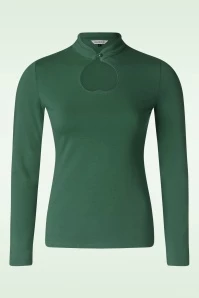 Tear Drop Top In Green 3 Tear Drop Top In Green