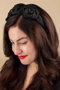 Rosalie Headband In Black
