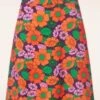 Majken Skirt In Purple -King Louie Shop 245842 Cissi Och Selma 47840 Skirt Flowers Purple Orange 08162023 404W category