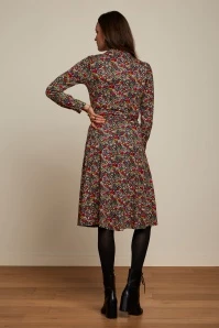 King Louie Sheeva Meadow Dress In Black 4 King Louie Sheeva Meadow Dress In Black - Image 2