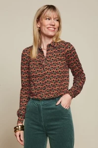 King Louie Carina Quentin Blouse In Black 3 King Louie Carina Quentin Blouse In Black