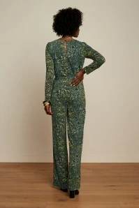 King Louie Lee Glam Jumpsuit In Dragonfly Green 4 King Louie Lee Glam Jumpsuit In Dragonfly Green - Image 2
