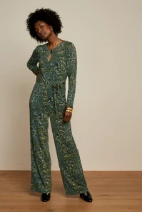 King Louie Lee Glam Jumpsuit In Dragonfly Green 3 King Louie Lee Glam Jumpsuit In Dragonfly Green