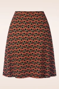 King Louie Border Quentin Skirt In Black 4 King Louie Border Quentin Skirt In Black - Image 2