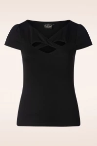 Vixen Connie Top In Black