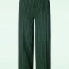 Vixen Page Pinstripe Trouser In Green 1 Vixen Page Pinstripe Trouser In Green -King Louie Shop 246169 Vixen 47968 Trouser Dark Green 230606 00409W category