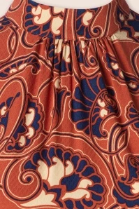 King Louie Phoebe Cecilia Dress In Spicy Brown 7 King Louie Phoebe Cecilia Dress In Spicy Brown - Image 5