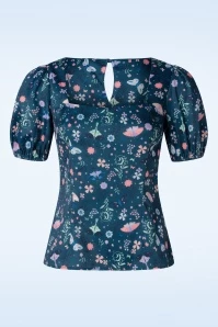 Vixen Metamorphosis Top In Blue