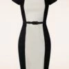 Vixen Raelynn Ruched Bodycon Dress In Black And White 2 Vixen Raelynn Ruched Bodycon Dress In Black And White -King Louie Shop 246277 voodoo vixen 47924 Ruched Panels Bodycorn Dress 20230605 502W category