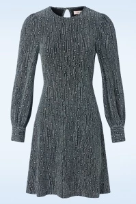 Traffic People Moira Dress In Blue