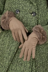 Elodie Gloves In Camel 3 Elodie Gloves In Camel