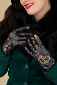 Ayla Gloves In Black
