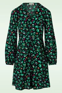 Sugarhill Brighton Natalia Tea Dress In Black